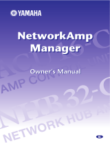 Yamaha NetworkAmp Manager El manual del propietario