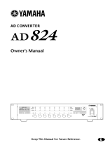 Yamaha AD 824 El manual del propietario