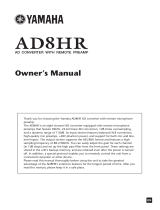 Yamaha AD8HR El manual del propietario