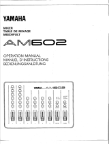 Yamaha AM602 El manual del propietario