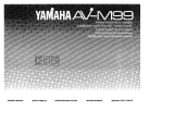 Yamaha AV-M99 El manual del propietario