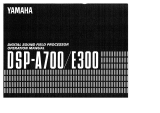 Yamaha DSP-E300 El manual del propietario