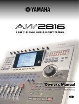 Yamaha AW2816 El manual del propietario