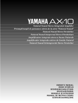 Yamaha AX-10 Manual de usuario