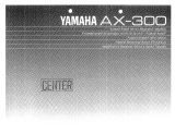 Yamaha AX-300 El manual del propietario