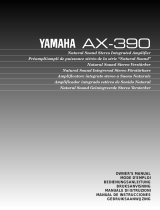 Yamaha AX-390 El manual del propietario
