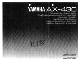 Yamaha AX-430 El manual del propietario