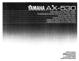 Yamaha AX-530 El manual del propietario