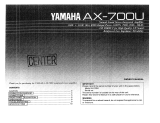 Yamaha AX-700U El manual del propietario