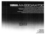 Yamaha AX-730 El manual del propietario