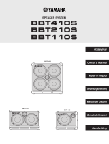 Yamaha BBT210S Manual de usuario