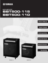 Yamaha BBT500-110 Manual de usuario