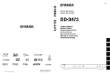 Yamaha BD-S473BDS473BD S473 El manual del propietario