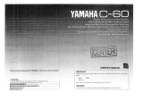 Yamaha C-60 El manual del propietario