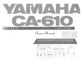 Yamaha CA-610 El manual del propietario
