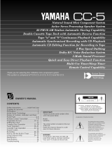 Yamaha CC-5 Manual de usuario