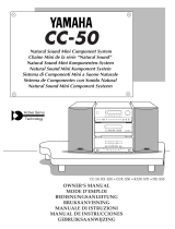 Yamaha CC-50 Manual de usuario