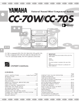 Yamaha CC-70W El manual del propietario