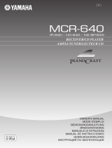 Yamaha MCR-640 El manual del propietario