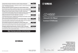 Yamaha CD-N500 Black Manual de usuario