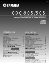 Yamaha CDC-905 El manual del propietario