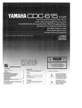 Yamaha CDC-615 El manual del propietario