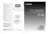 Yamaha cdc 685 El manual del propietario