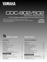 Yamaha CDC-502 Manual de usuario