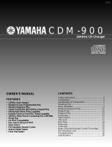Yamaha CDM-900 Manual de usuario