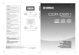 Yamaha CDR-D651 El manual del propietario