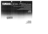 Yamaha CDX-710 El manual del propietario