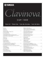 Yamaha Clavinova CGP-1000 Ficha de datos