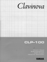 Yamaha CLP-100 El manual del propietario