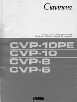 Yamaha CVP-8 El manual del propietario