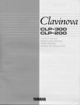 Yamaha CLP-300 El manual del propietario