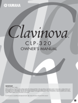 Yamaha Clavinova CLP-320 El manual del propietario