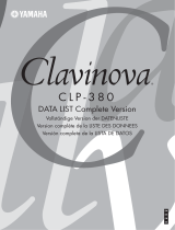 Yamaha Clavinova CLP-380 Ficha de datos