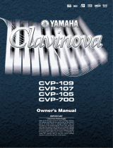 Yamaha Clavinova CVP-105 Manual de usuario
