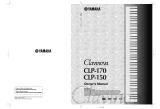 Yamaha CLP170 El manual del propietario