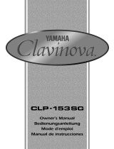 Yamaha CLP-153SG El manual del propietario