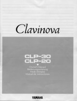 Yamaha Clavinova CLP-30 El manual del propietario