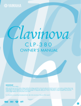 Yamaha CLP-380 Manual de usuario