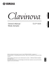 Yamaha CLP- 625 Clavinova El manual del propietario