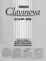 Yamaha CVP-35 El manual del propietario