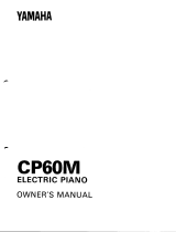 Yamaha CP60M El manual del propietario