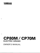 Yamaha CP70M El manual del propietario