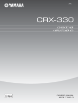Yamaha CRX-330 Manual de usuario
