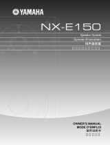 Yamaha CRX-E150 El manual del propietario