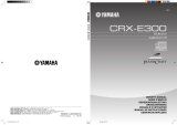 Yamaha CRX-E300 El manual del propietario