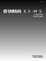 Yamaha KX-M5 El manual del propietario